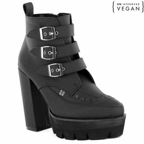 T.U.K. A8894 Tuk Pointed Low Slip on Creeper Black Diamond  display picture 1