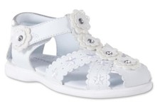 White Cage Sandal WonderKids Baby Toddler Girls' BECKY NWT