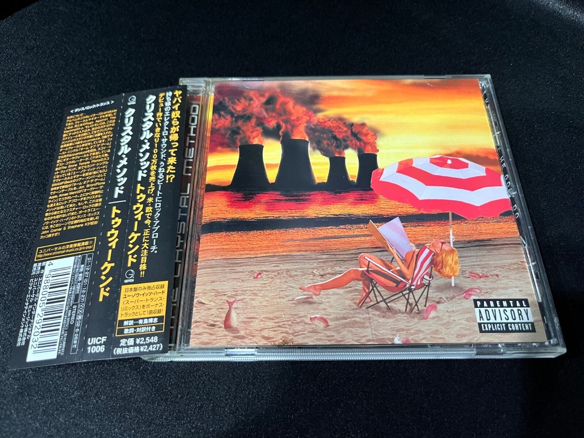 The Crystal Method Tweekend Japan OBI CD (Geffen 2001) Electronic