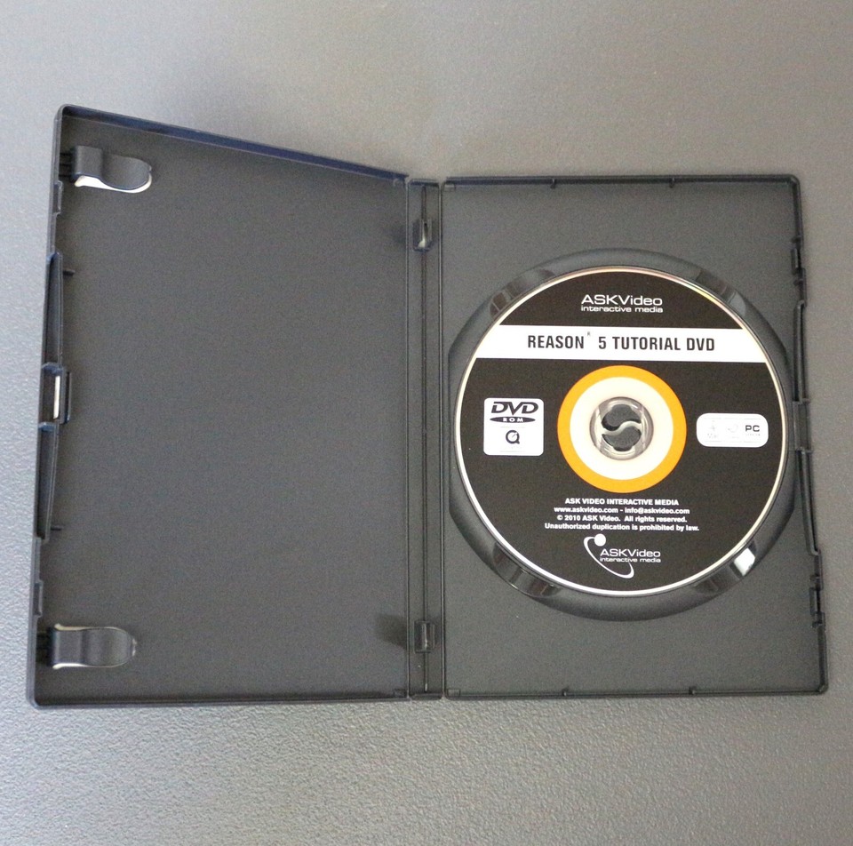 Ask Video - Reason 5.0 Tutorial DVD. Propellerhead Software ...