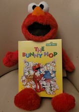 Kohl's Cares ELMO 14" Plush  5"x7" Book "The Bunny Hop" by Sesame St NWT