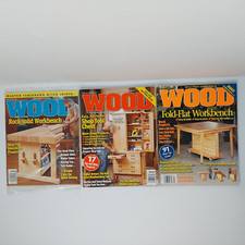 Better Homes  Gardens Wood Magazines Nov 2010 Oct 2011 May 2017 WorkBench Chest