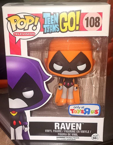 Funko Pop! Vinyl: DC Universe - Raven - (Orange) - Toys R Us (Exclusive) #108