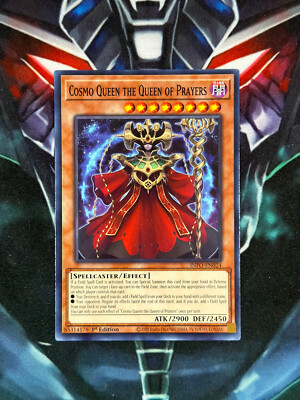 Yugioh Cosmo Queen the Queen of Prayers Common INFO 