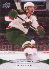 #107 Cal Clutterbuck - Minnesota Wild - 2011-12 Upper Deck Hockey