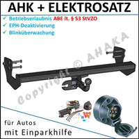 AHK + ES7 FüR MB Vito II Viano W639 2003- AnhäNgerkupplung Eph-Deaktivierung
