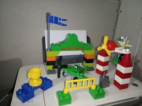 LEGO DUPLO SET #10510 DISNEY PIXAR PLANES RIPSLINGER AIR RACE El CHUPACABRA VGC