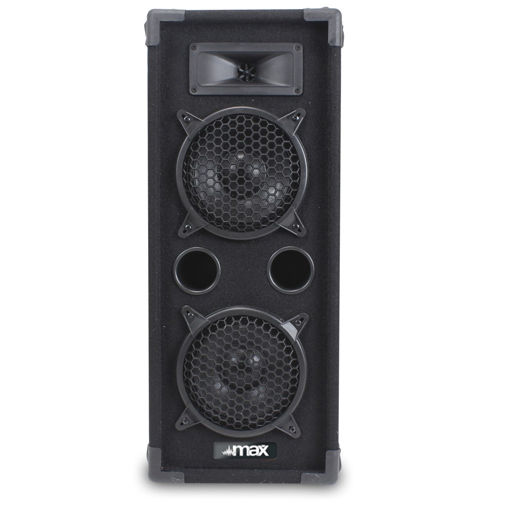 Max 170.664 Dual 6 Inch Passive Bass Reflex DJ Speaker 600W - Party Ready!