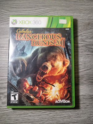 Cabela's Dangerous Hunts 2011 Xbox 360 Complete CIB 
