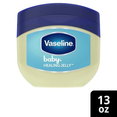 Vaseline Baby Healing Petroleum Jelly Hypoallergenic Unscented Diaper Rash 13 oz