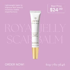 JAFRA ROYAL JELLY SCAR BALM 1 OZ 30mL NEW & SEALED