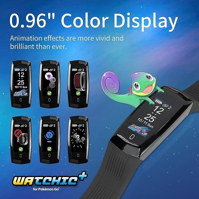 Brook Pocket Auto Catch Watchic Plus: две учетные записи, водонепроницаемые цветные часы IPX7 - Изображение 3 из 4