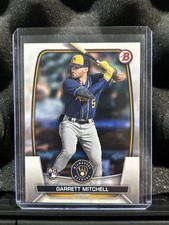 2023 Bowman #41 Garrett Mitchell RC Milwaukee Brewers