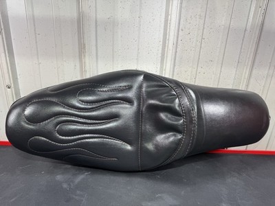 82-03 Harley Sportster 1200 XL1200C Le Pera Seat LePera Flame Custom Saddle