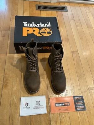 Timberland Pro Hightower 6'' Alloy Safety Toe WP EH Work Boots Wo's Sz. 7.5W -NOS