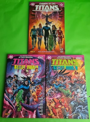 Titans 2. Serie Band 1-3 Panini Comics deutsch 2024 Dawn of DC