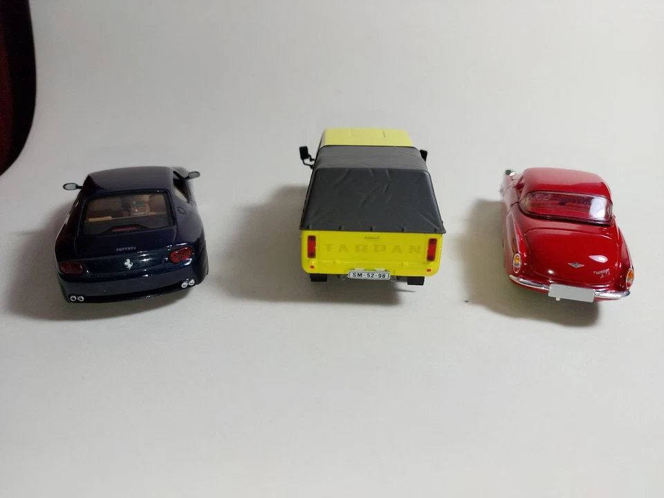 Lotto Ferrari 456 Tarpan 237 Wartburg 313 1/43 Atlas Modellini Auto No Burago  - Immagine 2 di 4