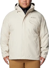 NEW Columbia Men's Bugaboo III Fleece Interchange 3-In-1 Jacket XXL BEIGE $210
