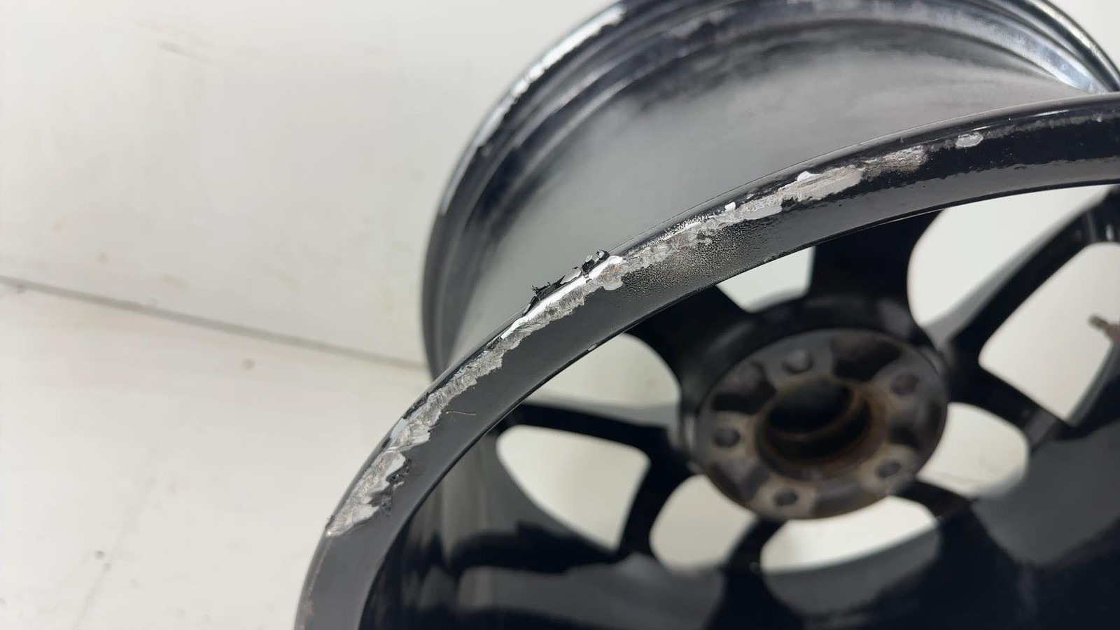 Lamborghini Huracan Evo OEM 19" Black Rear Kari Wheel Rim