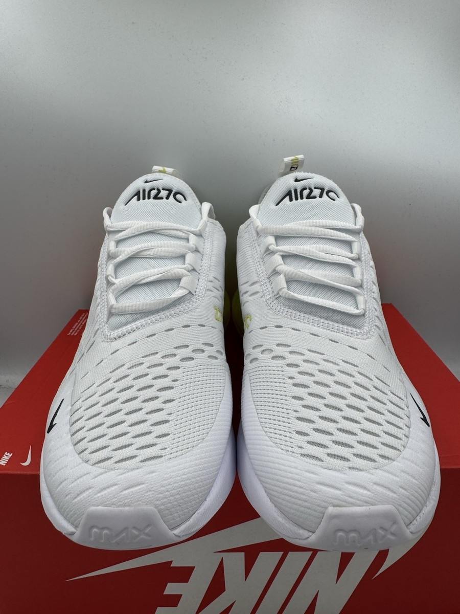 nike air max 270s all white
