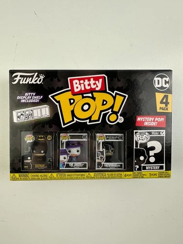 Funko Bitty Pop! DC Comics Batman 85th Anniversary 4-Pack For Kids Age 3+