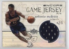 1999-00 Upper Deck Encore Game Jersey F/X Antonio McDyess #MC-J 6m7
