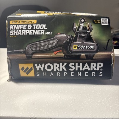 Work Sharp WSKTS2 MK.2 Electric Knife and Tool Sharpener - Adjustable Tool
