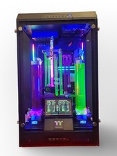 VIXIA CUSTOM WATER COOLED GAMING PC RTX5080 INTEL ULTRA 7 265K DDR5  32GB BLACK