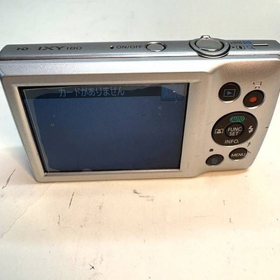 CANON　IXy180 Canon Compact Digital Camera only IXY 180 Silver Optical 8x Zoom
