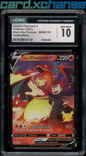 Lance's Charizard V — Sword & Shield Promo