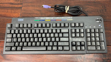 Vintage IBM Computer Keyboard KB-9930 PS/2 Connector Tested Working