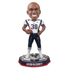 Jason McCourty New England Patriots Super Bowl LIII Champions Bobblehead NFL