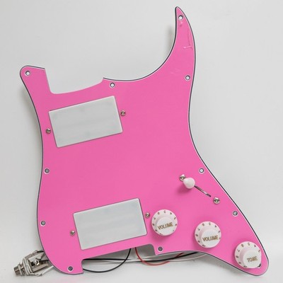 Prewired Loaded Pickguard with HH Humbucker Pickups for Fender Strat Guitar