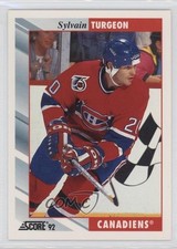 1992-93 Score Sylvain Turgeon #367 0a4