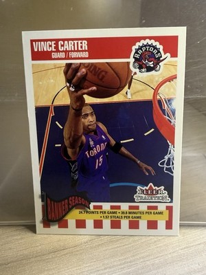 2002-03 Fleer Tradition VINCE CARTER #269 Raptors