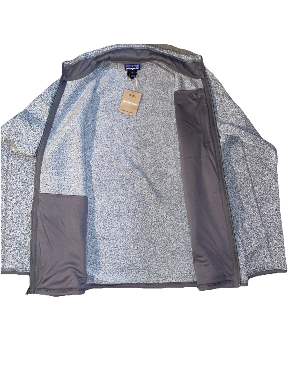 NWT Patagonia Better Sweater Jacket, men’s L, stonewash(gray) thumbnail 3