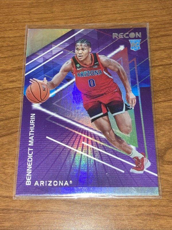 2022 Panini Chronicles Draft Picks #3 Bennedict Mathurin Recon Rookie
