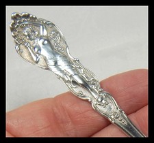 ANTIQUE ART NOUVEAU STERLING NUDE WOMAN PEORIA ILL SPOON FESSENDEN & CO ?
