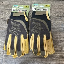 Mechanix Wear Landscape Leather Work Gloves Size Large XL 2 Pair Bundle New