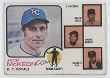 1973 Topps High Number Jack McKeon Galen Cisco Harry Dunlop Charlie Lau 00jz