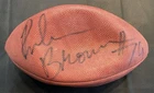 Buffalo Bills Rueben Brown #79 Autographed Wilson NFL Football