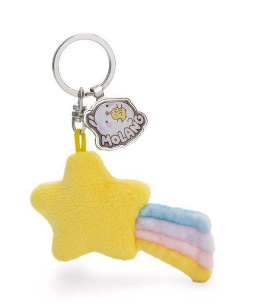 Nici SchlüSselanhäNger Sternschnuppe 6Cm - Gelb - Treuer-PlüSchbegleiter FüR Ruc-image