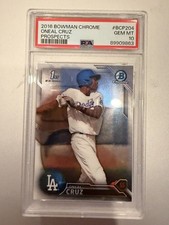 Oneal Cruz 2016 Bowman Chrome PSA 10 HOT 🔥 Oneil Pirates Dodgers Gem Mint