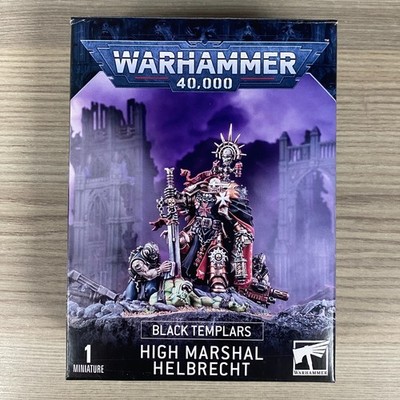 BLACK TEMPLARS HIGH MARSHAL HELBRECHT WARHAMMER 40K 40.000 SPACE MARINES