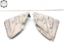 2003-2004 CORVETTE C5 LEFT RIGHT REAR FUEL TANK STRAP HEAT SHIELD PAIR OEM