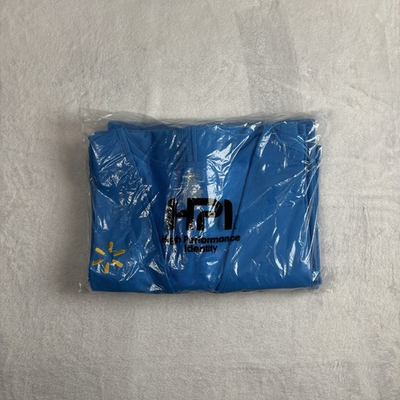 #ad #ad Walmart Associate Blue Full Zip Sleeveless Employee Vest Men#x27;s 2XL $18.88