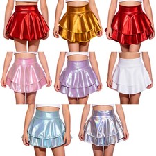 Girls Leotard Professional Tutu Skirt Dancewear Ballerina Cha-Cha Ballet Show