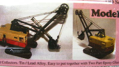 Bucyrus Erie #110  4 1/2 Yard Excavator Shovel Kit 1/76 (OO) By Langley Models