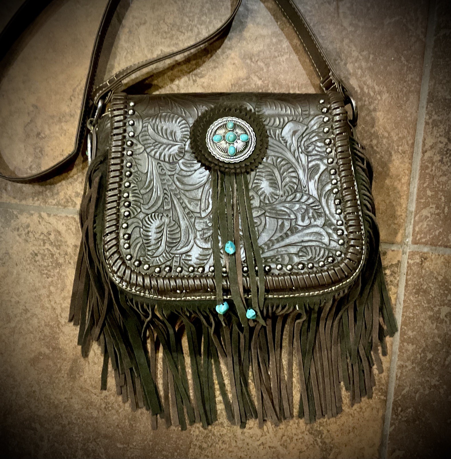 Trinity Ranch Concho Collection Embossed Coffee B… - image 1