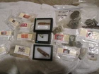 HUGE Lot Dug American Civil War Era Relics Rifle Musket Bullets Buttons in CASES